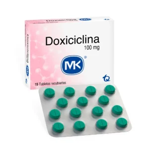 DOXICICLINA 100MG C/15 TABLETAS