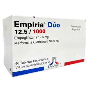 EMPIRIA DUO 12.5/1000MG C/60 TABLETAS