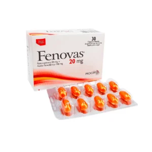 FENOVAS 20MG C/30 CAPSULAS