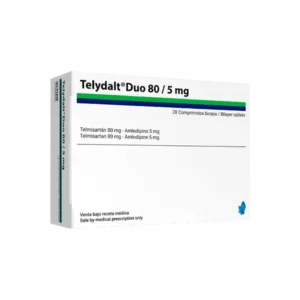 TELYDALT DUO 80/5MG C/28 COMPRIMIDOS